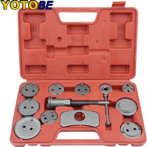 12PC Brake Caliper Piston Pad Car Rewind Wind Back Auto Repair Tool Kit Brake Pad Tool Replacement