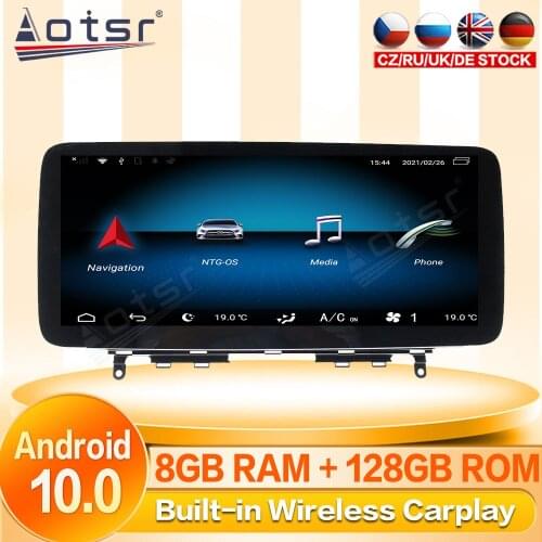 Android Tape Radio Recorder Car For MERCEDES BENZ C W204 C180 C200 C260 C63 2007-2011 GPS Navi Player Stereo Autoradio Head unit