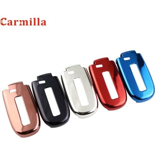 Car Key Cover Fob Case Shell for Dodge Journey Charger for Jeep Renegade Grand Cherokee for Chrysler 200 300 Compass Car Styling