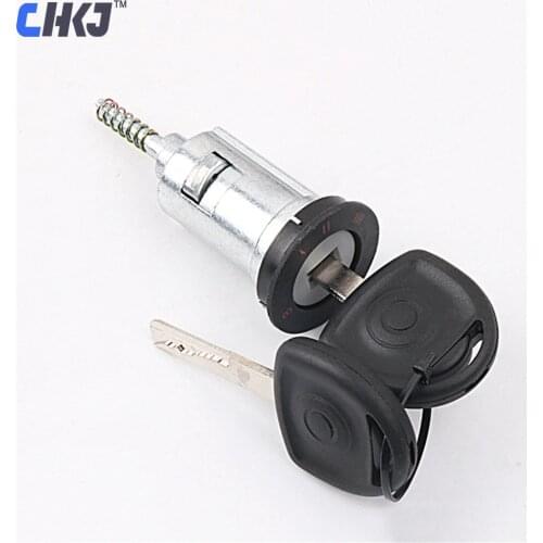 CHKJ Car Ignition Barrel Lock Cylinder Auto Door Lock Cylinder For Opel Vectra B For Old Buick Sail with 2pcs Keys For Locksmith