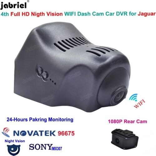 Full HD Wifi Night Vision Car Dvr Dash Cam Camera 24H For Jaguar XJ XJR 2016 2017 for Jaguar F-Type 2014 2015 2016 2017 2018