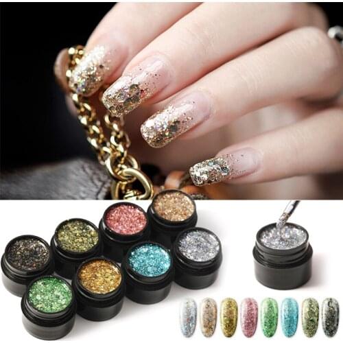 5ML Painting Gel Varnish 8 Colors Gel Nail Polish Set For Manicure DIY Top Base Coat Hybird Design Of Nail Art Primer Gel