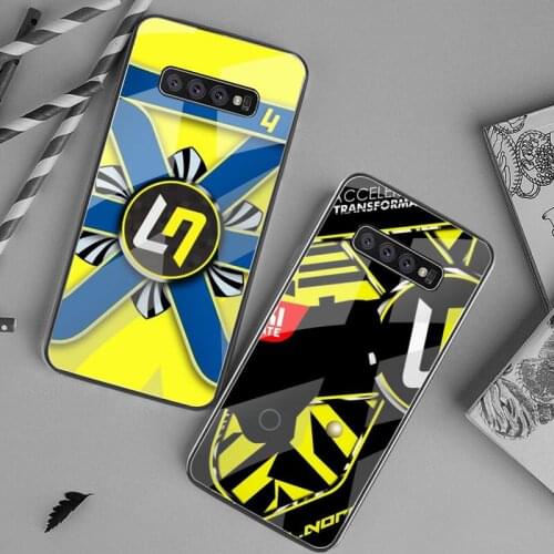 Lando Norris Racing Phone Cases Tempered Glass For Samsung S20 Plus S7 S8 S9 S10 Plus Note 8 9 10 Plus