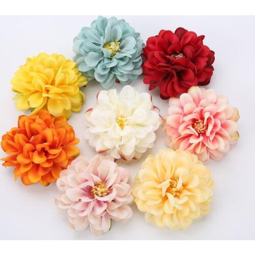 10Pcs Artificial Hydrangea Flower Fake Flower DIY Garden Home Decor Christmas Party Luxury Wedding Decoration High Quality Silk