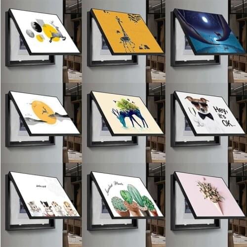 3 Sizes Electric Meter Box Art Oil Painting Pictures Decorative Painting Power Box Cover Switch Box Hide Paintings Decoration