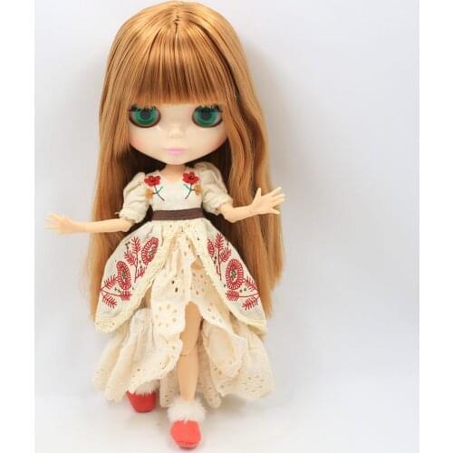ICY DBS Blyth Doll Series No. 260BL0545 Brown hair white skin 1/6 BJD Joint body Neo ob24 anime girl