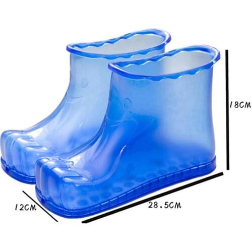 Foot Bath Massage Boots SPA Household Relaxation Bucket Boots Feet Care Hot Compres Shoes D1