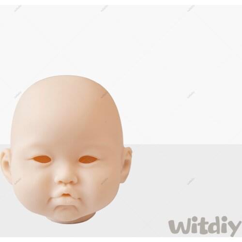 Witdiy Leah Reborn baby doll kit Unpainted reborn kit Lifelike kit Reborn doll kit blank parts