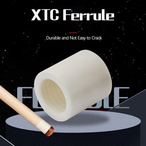 New Arrival 2 Pcs/lot Billiard Pool Cue Stick Kit Durable Ferrule Repair Tool 12mm 13mm 13.2mm 13.5mm Multi Options China