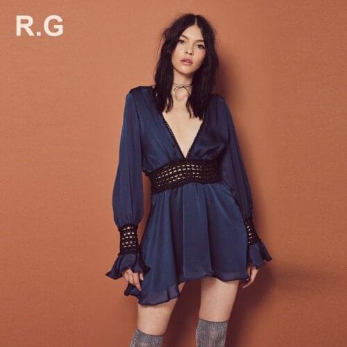 ROCICIE GELA Summer Chiffon Dresses