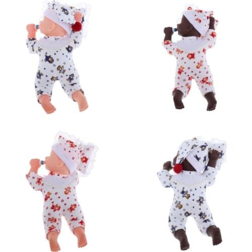 Cute Reborn Sleeping Dolls 30cm Realistic Soft Vinyl Baby Dolls Play Toys