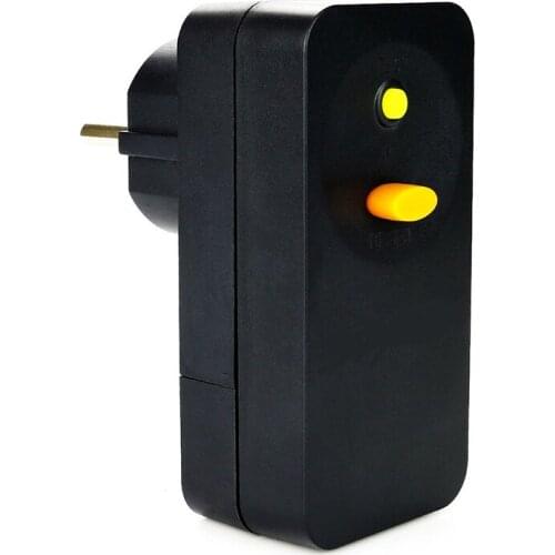 Earth Leakage Protection EU Plug 16A 250V Household Air Conditioning Water Heater Connection Plug Multipurpose Electrical Plug