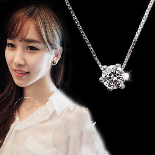 Punk Crystal Claws Pendant Necklace For Women Vintage Irregular Chain Choker Necklaces Female Bohemian Ethnic Jewelry