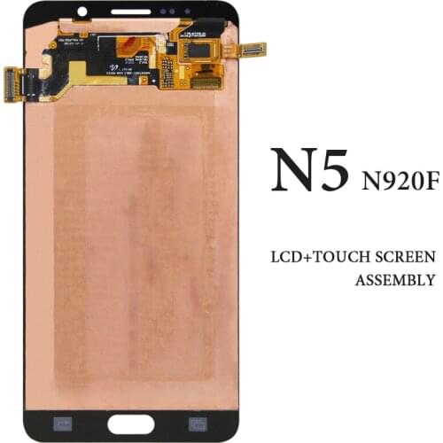 1PCS LCD For Samsung Note 5 N9200 N920F N920A N920T N920C N920V OEM quality Display Touch Screen Digitizer For Samsung Note 5