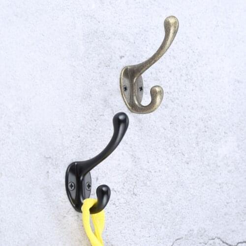 1Pc Vintage Hooks Home Hat Coat Clothes Towel Wall Door Hangers Hooks Bathroom Kitchen Accessories Coat Hooks W/Screws
