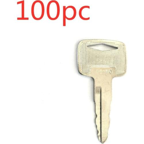 100pc For Mitsubishi For CAT For Caterpillar Forklift Ignition Key 91A07-01910 A5160