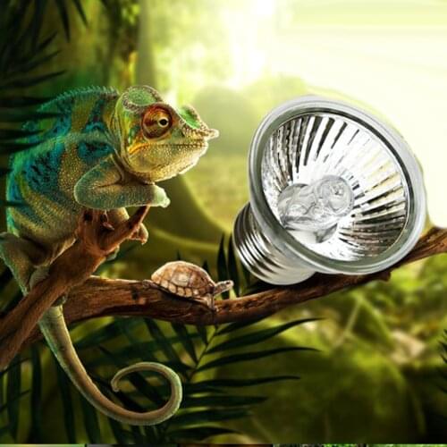 110V UVB/UVA Reptile Basking Light Heat Lamp Heater Halogen Bulb E27