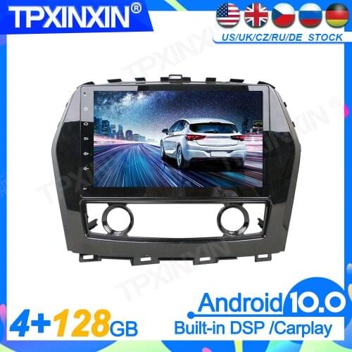 128GB Android10 For NISSAN Maxima 2015 2016 Head Unit Car Multimedia Player Auto Radio Tape Recorder GPS Navigation DSP IPS 2Din