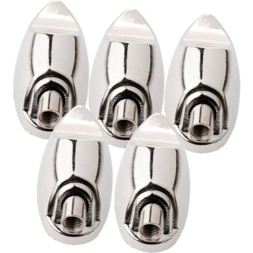 5 Pieces Snare Drum Lugs Hooks Claws for Drum Set Kit Precussion Instrument 6 x 2 x 2cm