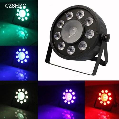 Hot sale 2021 LED par light 150W flat COB RGB 3 in 1 LED wick 150W DMX for stage lighting professional for dj wedding party