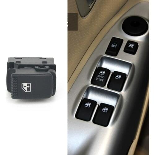 Window Switch Cover Car Electric Power Window Control Single Switch For Hyundai Tucson 2005-2009 Power Window Button Switch Cap