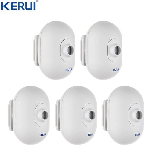 5PCS KERUI P861 Mini Waterproof PIR Outdoor Motion Sensor For KERUI Wireless Security Alarm Burglar Alarm System