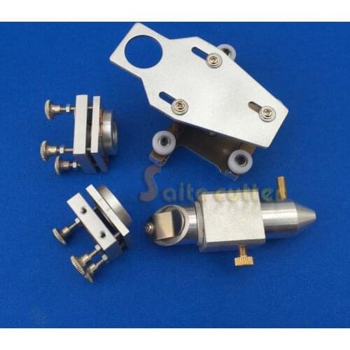 K40 DIY CO2 Laser Rubber Engraving Part Kit Cutting Head Lens 18mm Focal 50.8mm Mount + Dia 20mm Mirror Holder Support