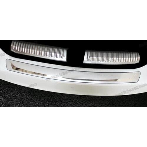 Lsrtw2017 for Skoda Rapid Car Trunk Sill Threshold Trims Interior Accessories 2012 2013 2014 2015 2016 2017 2018 2019 2020