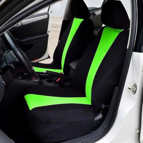 New Arrival 2 Front Seat Covers Car Seat protector Auto Seat Covers Backseat Universal Car fit for Ventilation and dust 2017