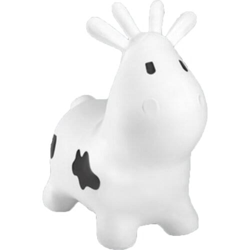 Jumping horse inflatable horse children riding baby baby ponies thickened rubber toys inflatable animals