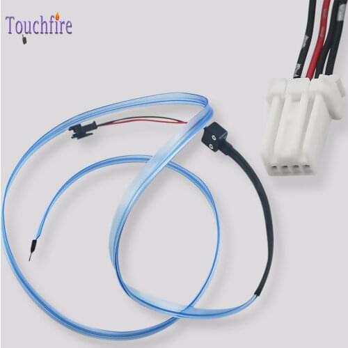 1Pcs Car LED Console Center Atmosphere Decoration Blue Strip Dash board Ambient Interior Light For Honda CRV 20172018 2019 2020