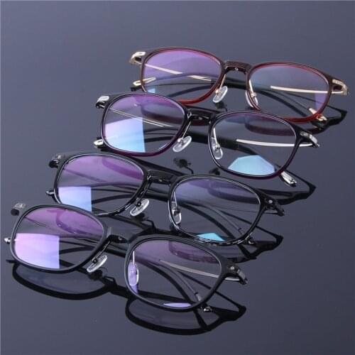Comfortable Clear glasses TR90 eyeglass frame Men Women Prescription eye retro eye Round
