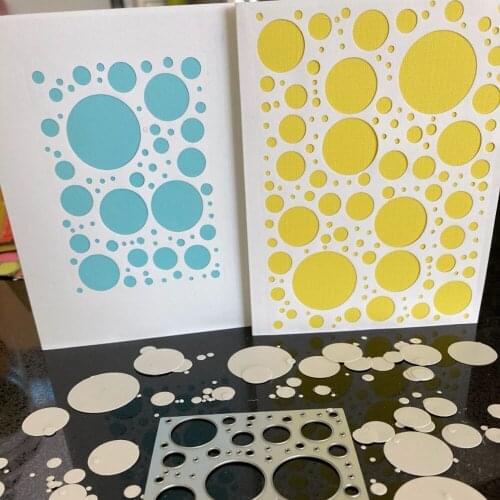 Lace circle shape cutting die-cutting photo album embossing stamp carving metal die scrapbook paper handicrafts