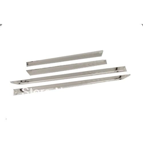 High Quality Chrome Side Door Molding Trim Set Stainless Steel for Cadillac SRX free shipping