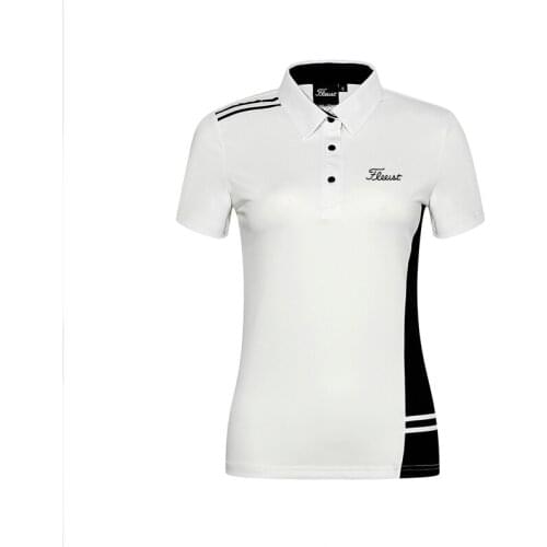 Ladies Golf Wear T-shirt 3-color Short-sleeved, Moisture-wicking, Quick-drying and Breathable Outdoor Golf Sportswea