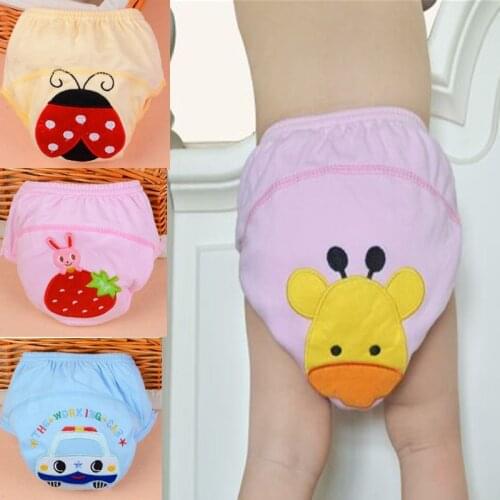 10pcs Baby Training Pants Cloth Diaper Newborn Cloth Diaper Reusable Nappy Cover Washable Nappies Trx0002