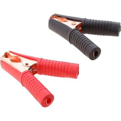 2x Car Battery Test Electrical Jump Starter Lead Cable Alligator Clamp