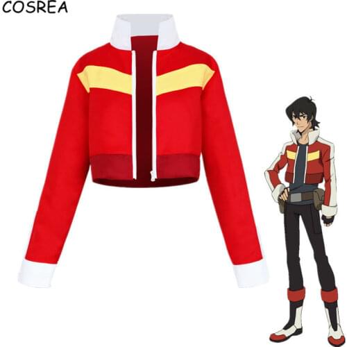 Cosplay Costumes Voltron Legendary Defender Keith Lance Red Jacket Coat Synthetic Wigs For Woman Man Halloween Carnival Outfit