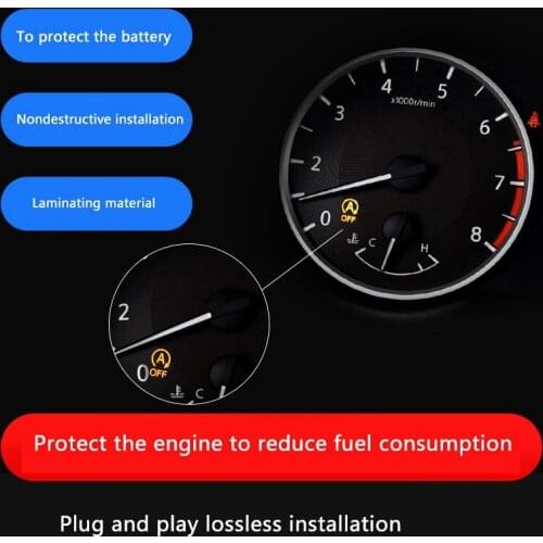 Car Start-Stop Automatic Shut-Off Device Start-Stop Treasure for Nissan Bluebird Teana Sylphy Qijun Qashqai Tiida