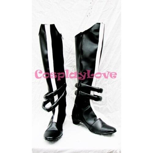 D.Gray-man Lenalee Lee Cosplay Shoes Boots Hand Made Custom-made For Halloween Christmas CosplayLove