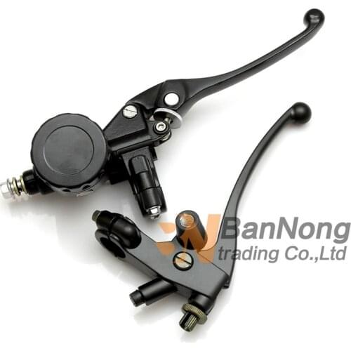 Black Brake Clutch Master Cylinder Left and Right levers For Honda CB400SS CL400 XY400 Hornet CB900 2002-2006 CB600 98-06