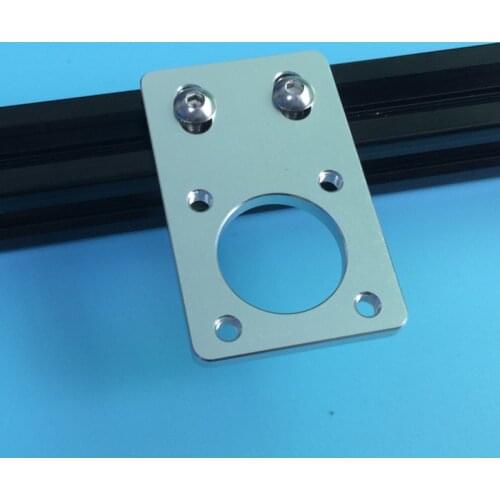 3D printer hardware accessories 42 stepper motor bracket fixing piece 2020 2040 aluminum profile fixing piece fixing base