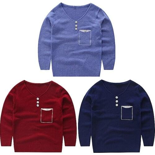 Hot New Children Baby Clothing Boys Girls Lovely pocket Furry Red Coat V-Neck Sweater Coat