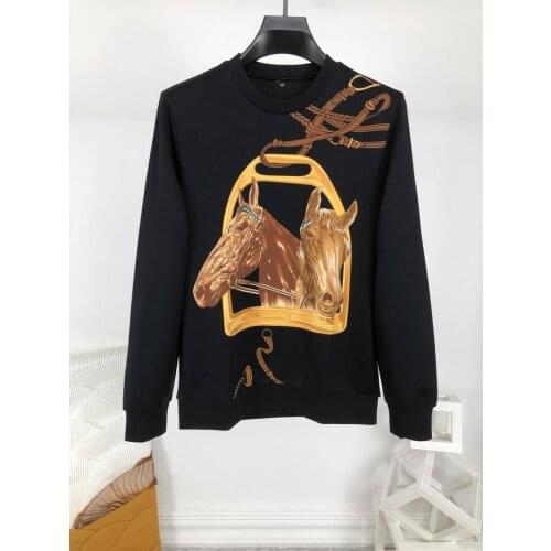 2018 Spring autumn men/women casual loose 3D print sweatshirts Fashion O neck pullovers men punk style hoodies M075