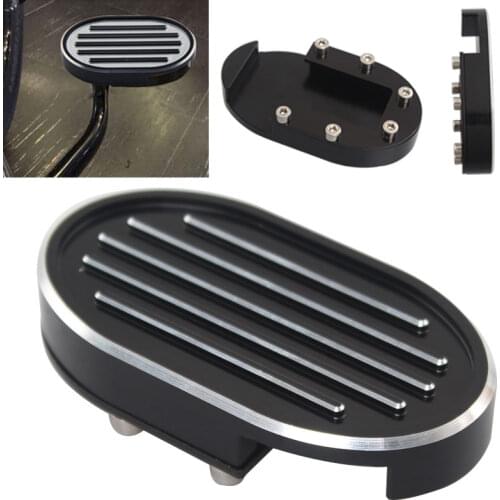 Motorcycle Brake Pedal Pad Cover Footreat Protector for Harley Sportster XL883 XL1200 Dyna FatBob Softail V-Rod Street Night Rod
