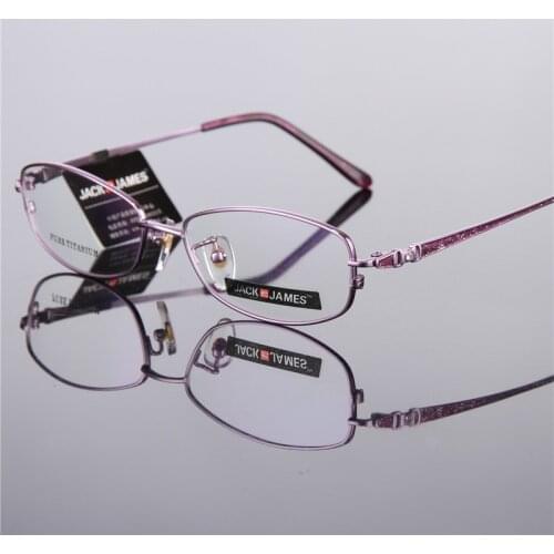 Prescription Glasses Titanium Eyeglasses Frame Women Full Frame Myopia Glasses Prescription Glasses Designer Optical Glasses