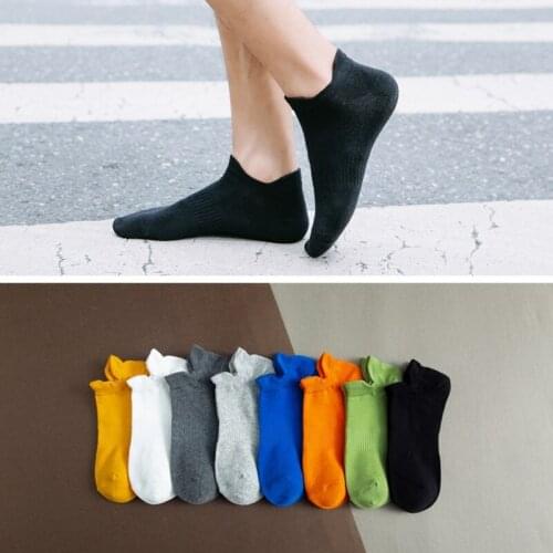 Peonfly Summer New Cotton Men Short Fashion Solid Color Breathable Ankle Comfortable Casual Funny Happy Socks Male