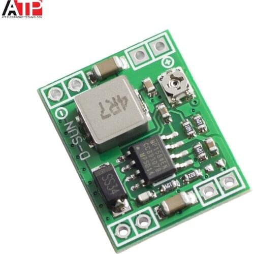 5PCS Great IT power module Adjustable MP1584EN DC DC 3A power step-down descending output module 12 v9v5v3 LM2596 24V