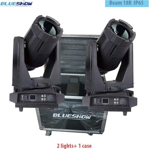 No tax Sharpy lyre Beam 380W Waterproof Beam Moving Head Light Outdoor Beam 18R Waterproof Lyre Stage Lights DMX Disco Lighting