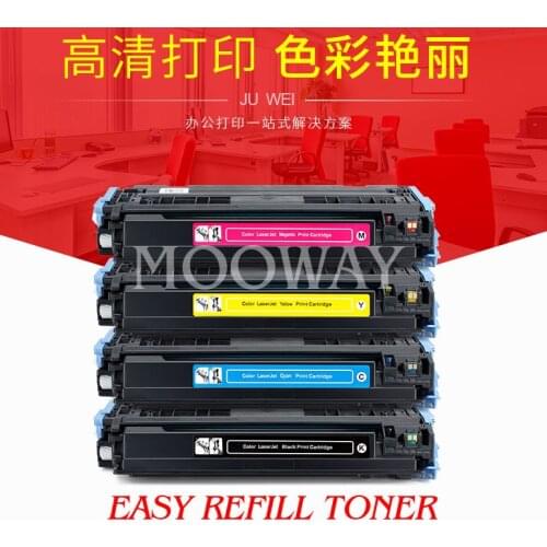 Compatible toner cartridge for HP 124A 1600 2600 2600n 2605 2605dn CM1015 CM1017 Q6000A Q6001A Q6002A Q6003A Canon LBP5000 5100
